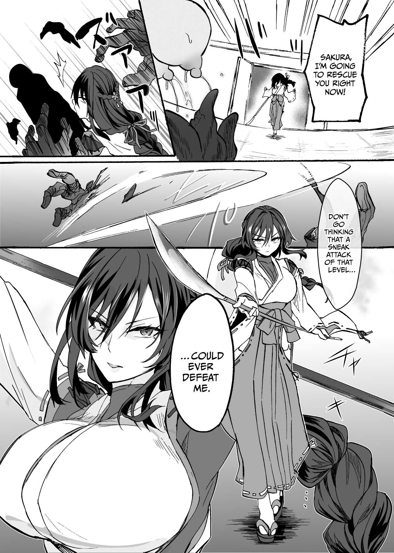 Hentai Manga Comic-Supernatural Incident ~ Exorcist Momiji Tsubaki's Case-Read-6